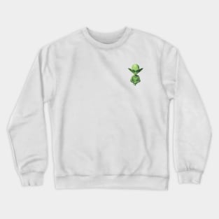 Green Alien Logo Crewneck Sweatshirt